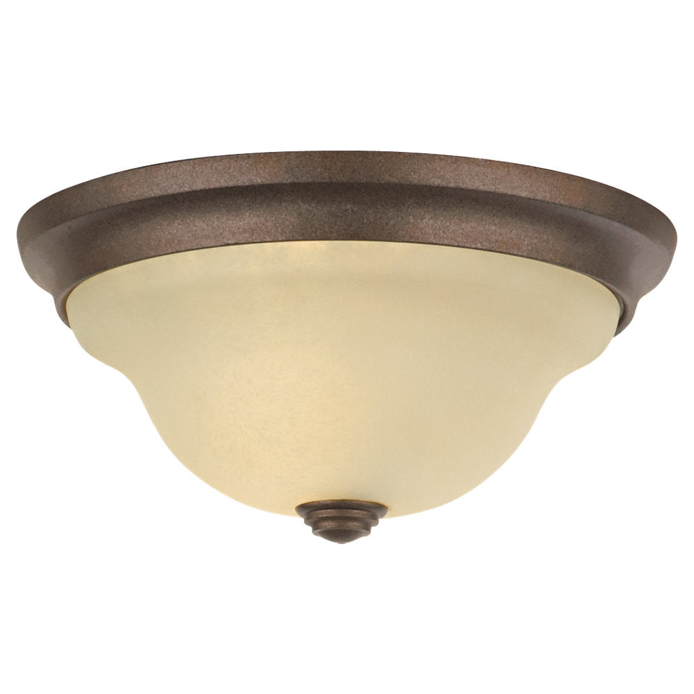 Murray Feiss 1 Bulb Corinthian Bronze Flushmount - C140-FM250CB
