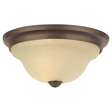 Murray Feiss 1 Bulb Corinthian Bronze Flushmount - C140-FM250CB