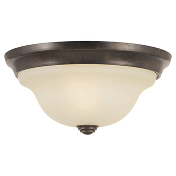 Murray Feiss 1 Bulb Grecian Bronze Flushmount - C140-FM250GBZ