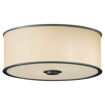 Murray Feiss 2 Bulb Dark Bronze Flushmount - C140-FM291DBZ