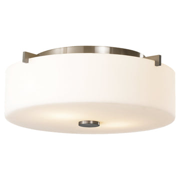 Murray Feiss 2 Bulb Brushed Steel Flushmount - C140-FM313BS