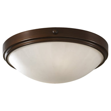 Murray Feiss 1 Bulb Heritage Bronze Flushmount - C140-FM352HTBZ