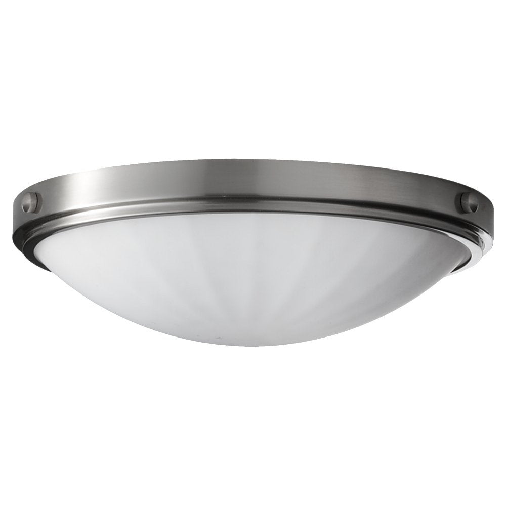 Murray Feiss 2 Bulb Brushed Steel Flushmount - C140-FM353BS