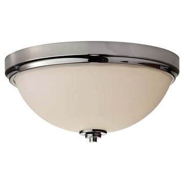 Murray Feiss 2 Bulb Polished Nickel Flush Mount Fixture - C140-FM372PN