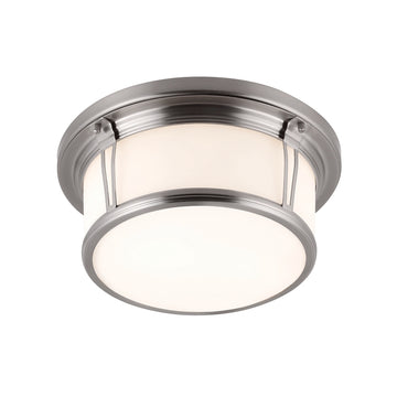 Murray Feiss 2 - Light Woodward Flushmount - C140-FM388BS-LED