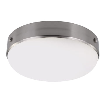 Murray Feiss 2 Bulb Brushed Steel Flushmount - C140-FM390BS