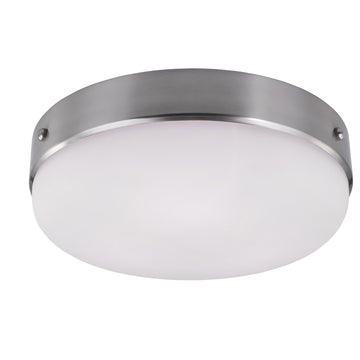 Murray Feiss 3 Bulb Brushed Steel Flushmount - C140-FM391BS