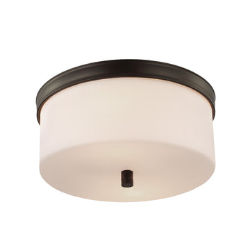 Murray Feiss 2 Bulb Oil Rubbed Bronze Flushmount - C140-FM401ORB