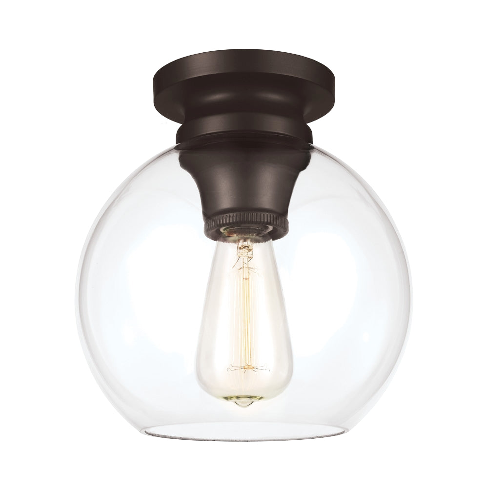 Murray Feiss 1 Bulb Oil Rubbed Bronze Flushmount - C140-FM403ORB