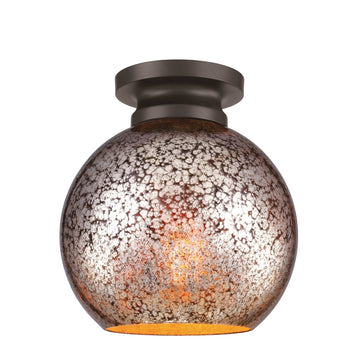 Murray Feiss 1 Bulb Oil Rubbed Bronze Flushmount - C140-FM407ORB
