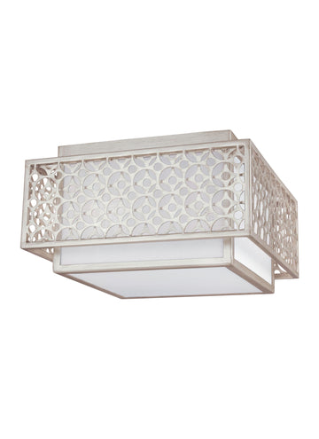 Murray Feiss 2 - Light Indoor Flush Mount Sunrise Silver - C140-FM499SRS