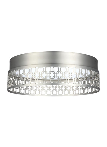 Murray Feiss 1 - Light Indoor LED Flush Mount Satin Nickel - C140-FM500SN-LED