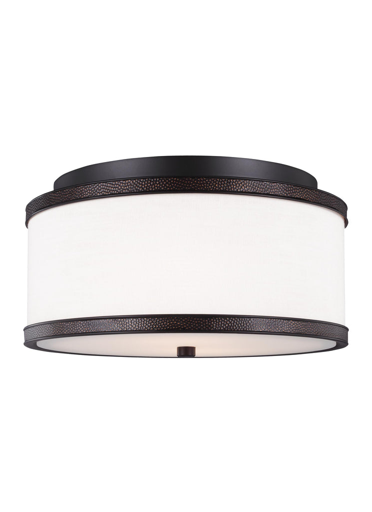 Murray Feiss 2 - Light Indoor Flush Mount Oil Rubbed Bronze - C140-FM502ORB