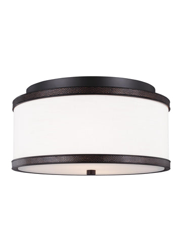 Murray Feiss 2 - Light Indoor Flush Mount Oil Rubbed Bronze - C140-FM502ORB