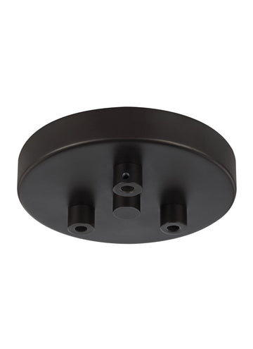 Murray Feiss 3 - Light Multi-Port Canopy with Swag Hooks Oil Rubbed Bronze - C140-MPC03ORB