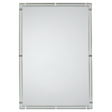 Murray Feiss Brushed Steel Mirror - C140-MR1089BS