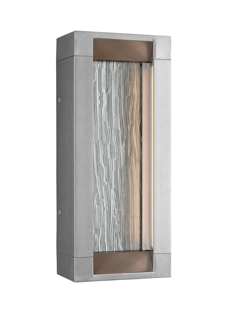 Murray Feiss 2 - Light Outdoor LED Wall Lantern Painted Silver - C140-OL11601PSI-LED