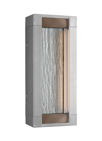 Murray Feiss 2 - Light Outdoor LED Wall Lantern Painted Silver - C140-OL11601PSI-LED