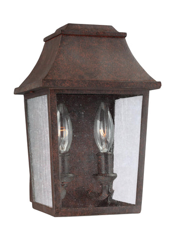 Murray Feiss 2 - Light Outdoor Wall Lantern Patina Copper - C140-OL11900PCR