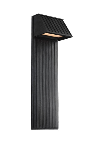 Murray Feiss 3 - Light Outdoor LED Wall Lantern Dark Weathered Zinc - C140-OL12603DWZ-LED
