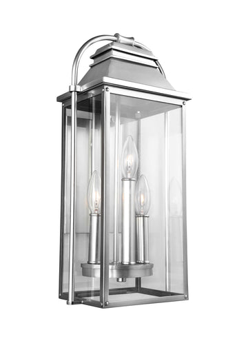 Murray Feiss 3 - Light Outdoor Wall Lantern - C140-OL13200PBS