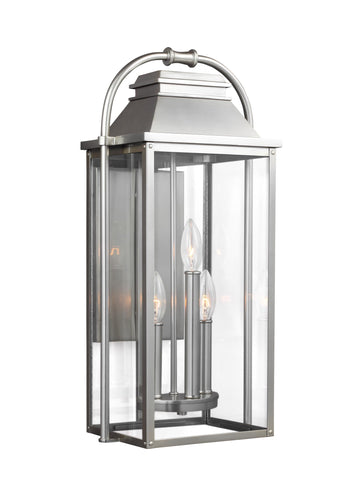 Murray Feiss 3 - Light Outdoor Wall Lantern - C140-OL13201PBS