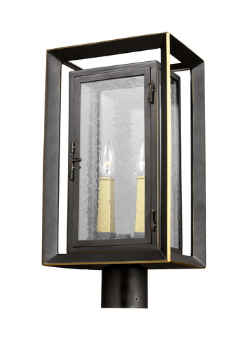 Murray Feiss 2 - Light Outdoor Post Lantern - C140-OL13807ANBZ/PBB
