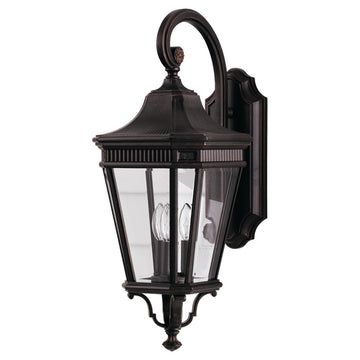 Murray Feiss 3 Bulb Grecian Bronze Outdoor   - C140-OL5402GBZ