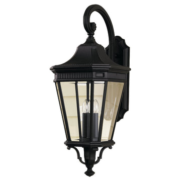 Murray Feiss 3 Bulb Black Outdoor   - C140-OL5404BK