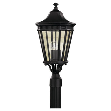 Murray Feiss 3 Bulb Black Outdoor   - C140-OL5407BK