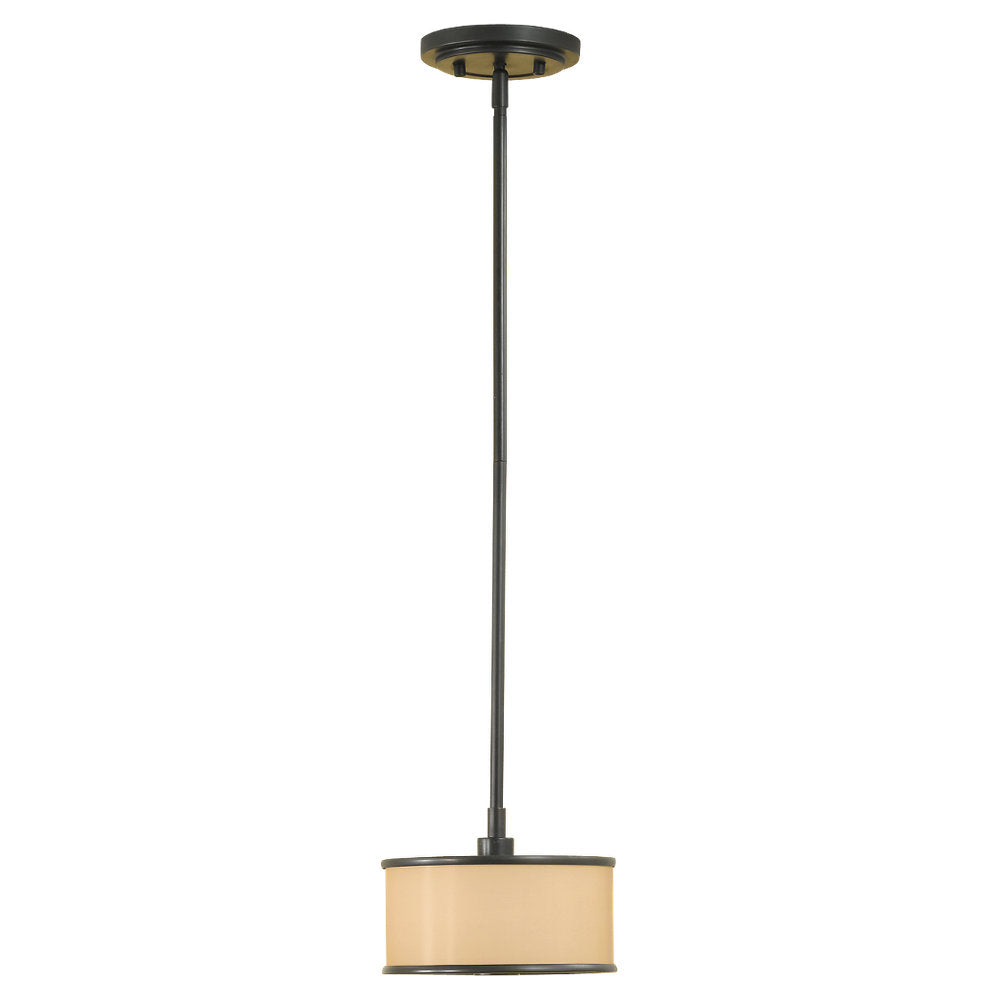 Murray Feiss 1 Bulb Dark Bronze Pendant - C140-P1137DBZ