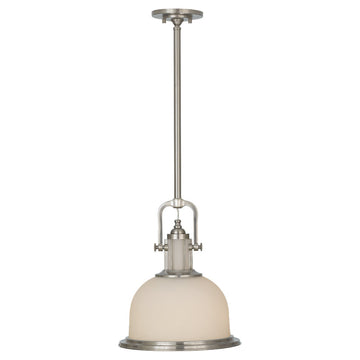 Murray Feiss 2 Bulb Brushed Steel Pendant - C140-P1146BS