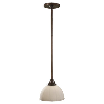 Murray Feiss 1 Bulb Heritage Bronze Pendant - C140-P1216HTBZ