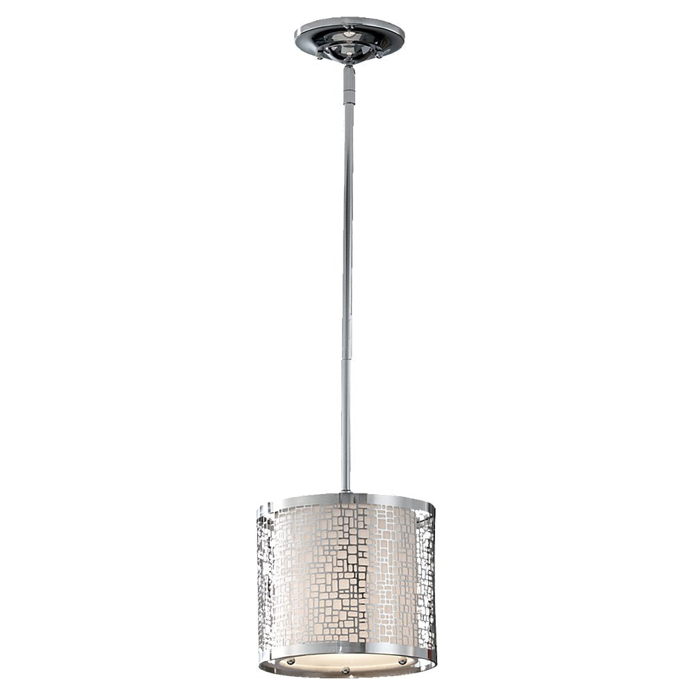 Murray Feiss 1 Bulb Chrome Chandelier - C140-P1218CH