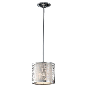 Murray Feiss 1 Bulb Chrome Chandelier - C140-P1218CH