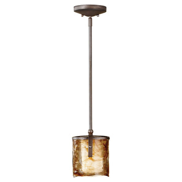 Murray Feiss 1 Bulb Roman Bronze Chandelier - C140-P1230RBZ