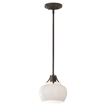Murray Feiss 1 Bulb Rustic Iron Chandelier - C140-P1235RI