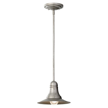 Murray Feiss 1 Bulb Antique Pewter Chandelier - C140-P1237AP