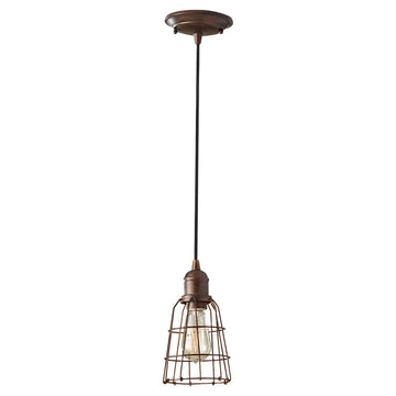 Murray Feiss 1 Bulb Parisian Bronze Chandelier - C140-P1246PRZ
