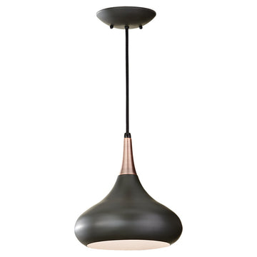 Murray Feiss 1 Bulb Dark Bronze Chandelier - C140-P1253DBZ