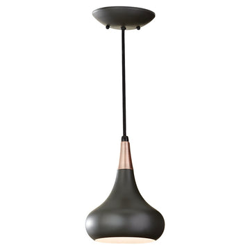 Murray Feiss 1 Bulb Dark Bronze Chandelier - C140-P1254DBZ
