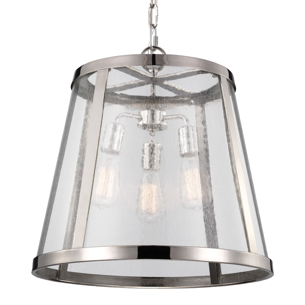 Murray Feiss 3 Bulb Polished Nickel Pendant - C140-P1288PN