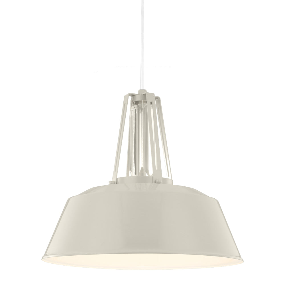 Murray Feiss 1 Bulb Hi Gloss Grey Pendant - C140-P1304HGG