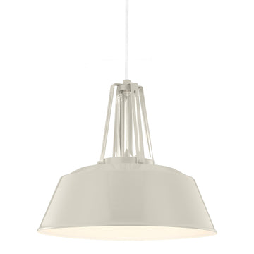Murray Feiss 1 Bulb Hi Gloss Grey Pendant - C140-P1304HGG
