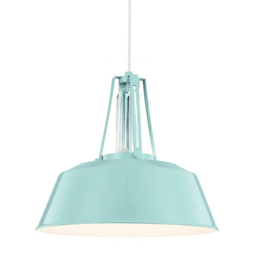 Murray Feiss 1 Bulb Hi Gloss Blue Pendant - C140-P1304SHBL