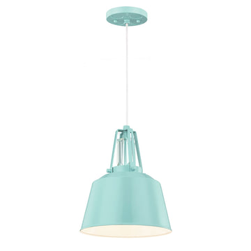 Murray Feiss 1 Bulb Hi Gloss Blue Pendant - C140-P1305SHBL