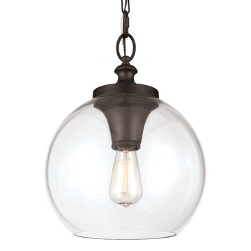 Murray Feiss 1 Bulb Oil Rubbed Bronze Pendant - C140-P1307ORB