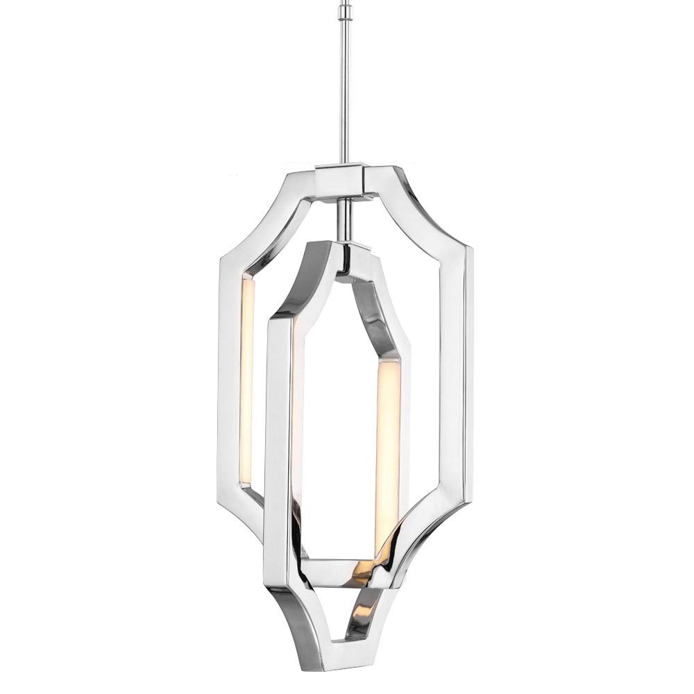 Murray Feiss 4 Bulb Polished Nickel Pendant - C140-P1325PN