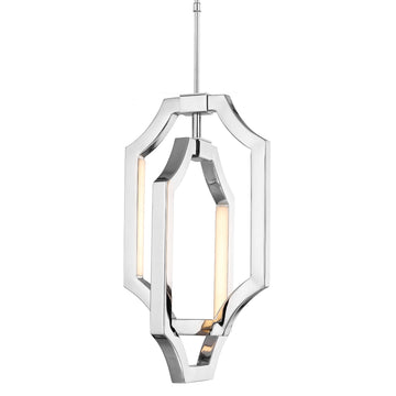 Murray Feiss 4 Bulb Polished Nickel Pendant - C140-P1325PN