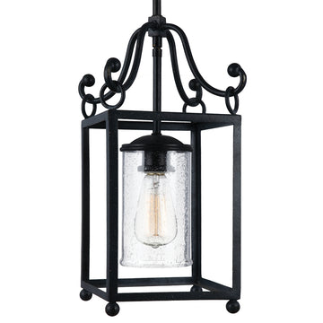 Murray Feiss 1 - Light Declaration Mini-Pendant Antique Forged Iron - C140-P1331AF